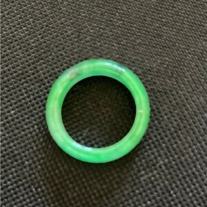 Vibrant Crystal Green Ring